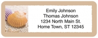 Beach Treasures Return Address Label Accessories