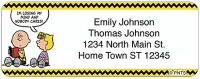 Classic Peanuts Return Address Label Accessories