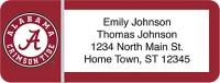 University of Alabama Return Address Label Personal Checks