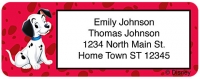 101 Dalmatians Return Address Label Accessories