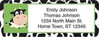 Udderly Cute Cows Return Address Label Accessories