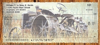 Vintage Tractors Personal Checks