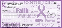 Cure Cancer Personal Checks