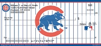 Chicago Cubs(TM) MLB(R) Logo Personal Checks