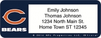 Chicago Bears NFL Return Address Label Accessories