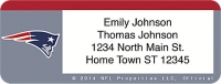 New England Patriots NFL Return Address Label Accessories