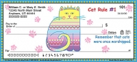 Cat Wisdom Personal Checks