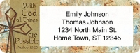 Crosses of Faith Return Address Label Accessories