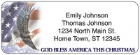 All American Christmas Return Address Label Accessories