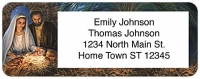 Nativity Return Address Label Accessories