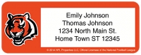 Cincinnati Bengals NFL Return Address Label Accessories