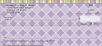 Quatrefoil Personal Checks