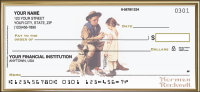 Norman Rockwell Inspirational Personal Checks - 1 Box - Duplicates