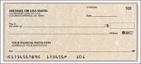 Parchment Side Tear Personal Checks - 1 Box