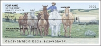 Cowboy Side Tear Personal Checks - 1 box - Duplicates