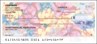 Brushed Floral Side Tear Personal Checks - 1 box - Duplicates