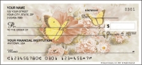 Butterfly Blooms Side Tear Personal Checks - 1 box - Duplicates