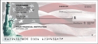 Lady Liberty Side Tear Personal Checks - 1 box - Duplicates