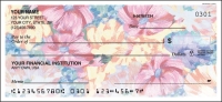 Brushed Floral Personal Checks - 1 box - Singles