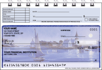 Water's Edge Top Stub Personal Checks - Singles