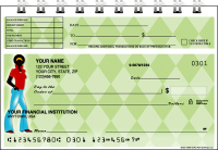 Sistas Top Stub Personal Checks - Singles