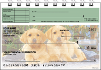 Puppy Pals Top Stub Personal Checks - Singles