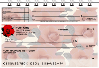 Majestic Rose Top Stub Personal Checks - Singles