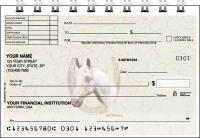 Horses Top Stub Personal Checks - Singles