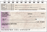 Filigree Top Stub Personal Checks - Singles