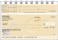 Coffee Break Top Stub Personal Checks - Singles