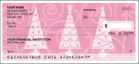 Retro Christmas Personal Checks - 1 box - Singles