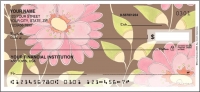 Sweet Blooms Side Tear Personal Checks - 1 box - Singles