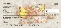 Butterfly Blooms Personal Checks - 1 box - Singles