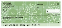 Retro Christmas Personal Checks - 1 box - Singles