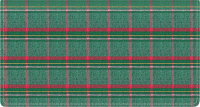 Pay It With Plaid Fabric Side Tear Checkbook Cover Personal Checks