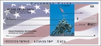 Stars & Stripes Side Tear Personal Checks - 1 Box