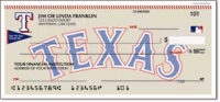 Texas Rangers Recreation Personal Checks - 1 Box