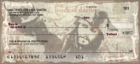 Pirates of the Caribbean Disney Personal Checks - 1 Box