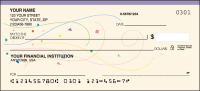 Confetti Pattern Personal Checks - 1 Box - Singles