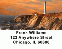 Lighthouses at Sunset Address Labels Accessories