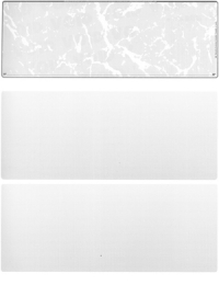 Grey Marble Blank Stock for Computer Voucher Checks Top Style