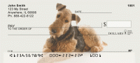 Airedale Terrier Personal Checks