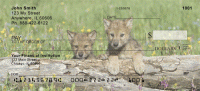 Mischievous Wolves Personal Checks