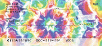 Colors Collide Tie Dye Personal Checks