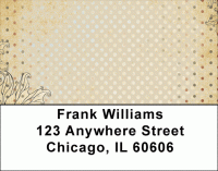 Antique Dots Address Labels Accessories