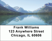 Mountain Lake Reflections Address Labels Accessories