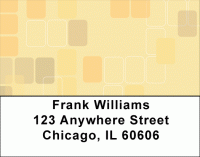 Retro Square Address Labels Accessories