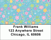 Spring Flowers Address Labels Accessories