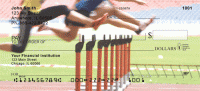 Track Baton Hurdles Personal Checks