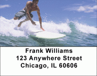 Surfs Up Address Labels Accessories